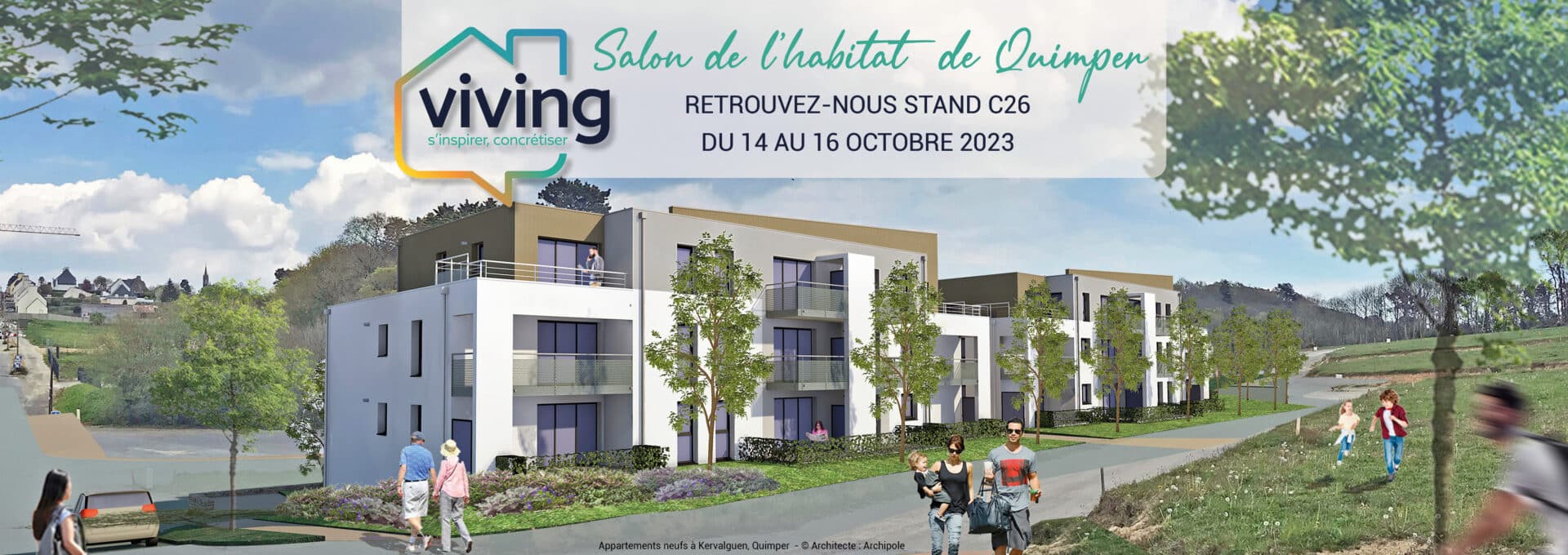 Venez nous rencontrer au Salon de l’Habitat de Quimper